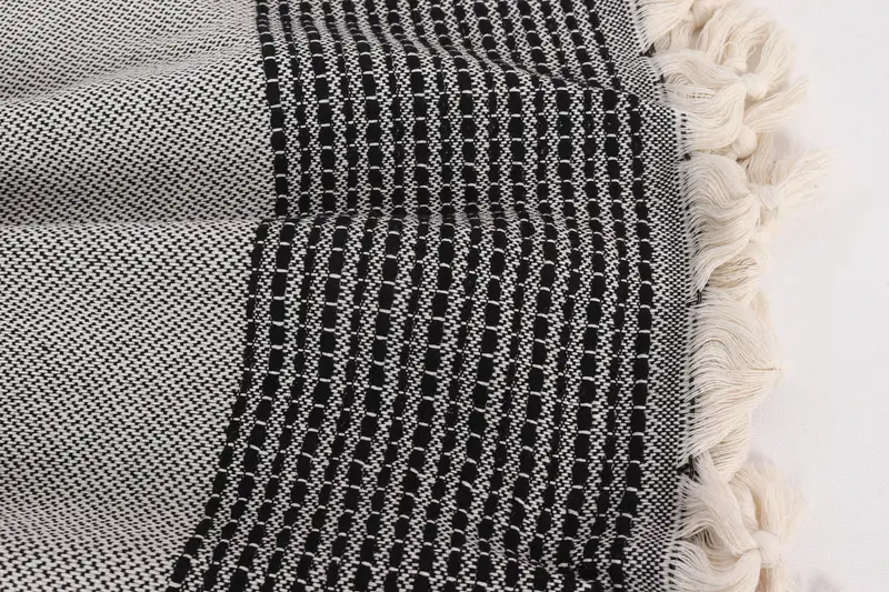 Bachelorette Party Favors, 96x92 Cotton Striped Towel, House Warming Gift, Shower Curtain, Monogram Blanket, Personalized Gifts, Turkish Tablecloth - 8