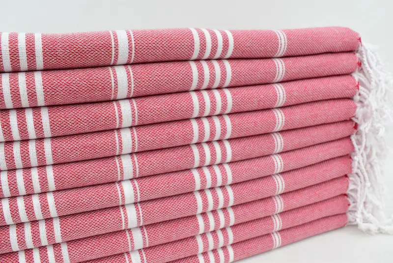 Sand-resistant towel, Turkish Towel Monogram, 70x40 Cotton Striped Towel, House Warming Gift, Bachelorette Party Gifts, Personalized Gifts - 4