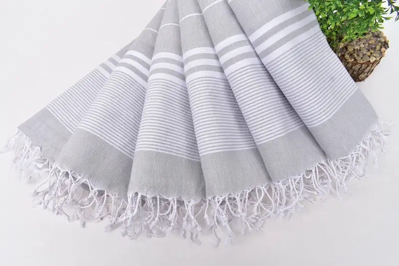 Ev Dekoru havlu, 40x24 pamuklu çizgili havlu, kişiselleştirilmiş hediyeler, bekar havlu, monogram el havlu, Türk el havlu, ev dekor için hediye - 4