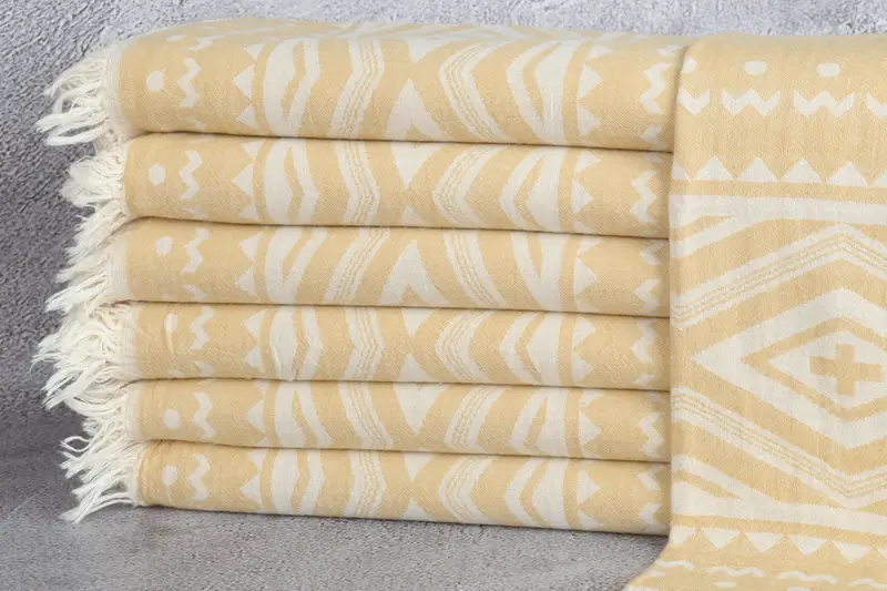 Turkish Towel Hand Towel, Boyfriend Gift, Bathroom Towels, 40x24 Cotton Plus Design Towel, Kitchen Towel, Gift For Coworker, Bachelorette Towel - 2