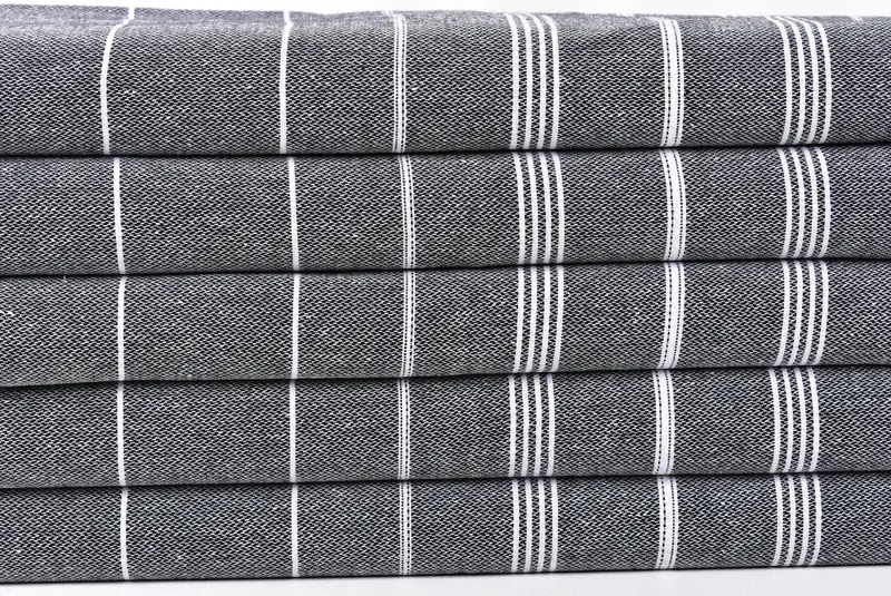 Wedding Favors, Bachelor Party Favors, Bridesmaid Gifts, Boyfriend Gift, Monogrammed Hand Towel, 38x18 Cotton Striped Towel, Spa Towel, Gift For Him - 2