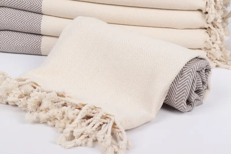 Cute Beach Towel, Fringed Turkish towel for poolside, Bachelor Gifts, Gift For Mom, Gifts For Him, 70x36 Cotton Zig zag Towel, Bridesmaid Gift - 4