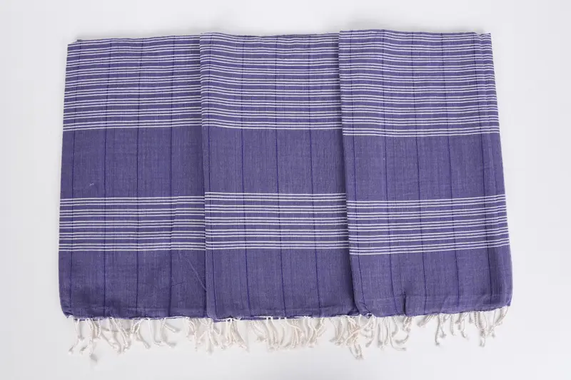 Soft and absorbent Turkish towel, Monogram Turkish Towel, Bachelorette Party Favors, Gift For Her, 70x40 Cotton Striped Towel, Gift For Best Friend - 7