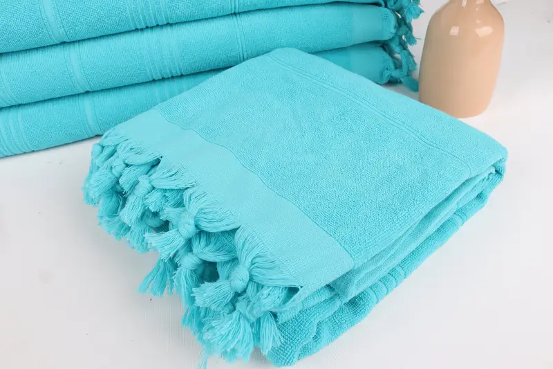 Best Beach Towel, Bridesmaid Gifts Personalized, 70x36 Cotton Striped Terry Towel, Bachelorette Party Decorations, Spa Towel, Organic Turkish towel - 5