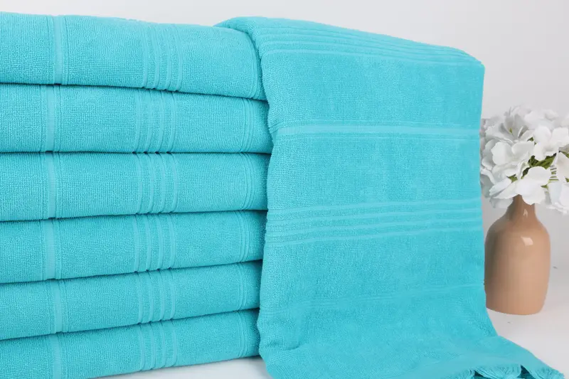 Best Beach Towel, Bridesmaid Gifts Personalized, 70x36 Cotton Striped Terry Towel, Bachelorette Party Decorations, Spa Towel, Organic Turkish towel - 2
