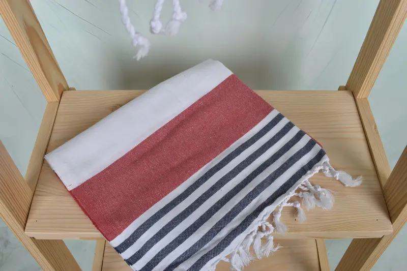 Bachelorette Favor, 40x24 Cotton Striped Towel, Beach Theme Bachelorette Party, Monogram Hand Towel, Turkish Hand Towel, Personalized Gift - 5
