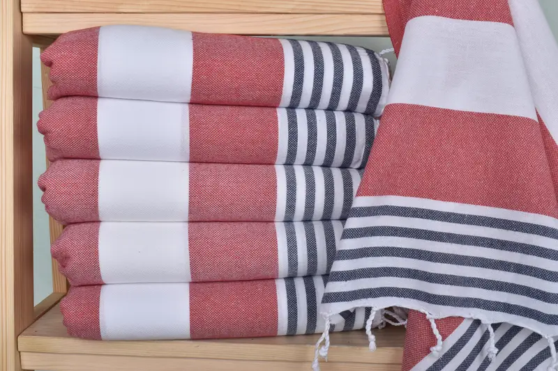 Bachelorette Favor, 40x24 Cotton Striped Towel, Beach Theme Bachelorette Party, Monogram Hand Towel, Turkish Hand Towel, Personalized Gift - 2