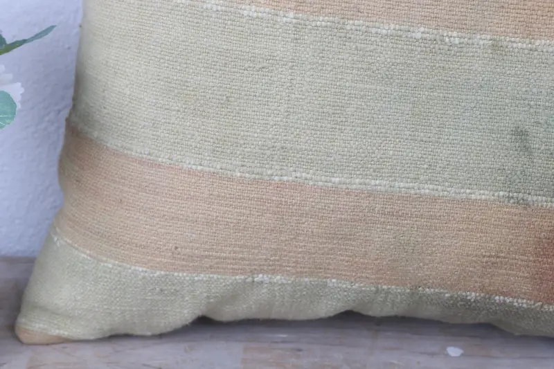 Antique Pillows, Car Pillow Sham, Luxury Pillow Cover, Boho Pillow, Vintage Kilim Throw Pillow, 16x16 Beige Pillow Case, Pillow Cover - 3