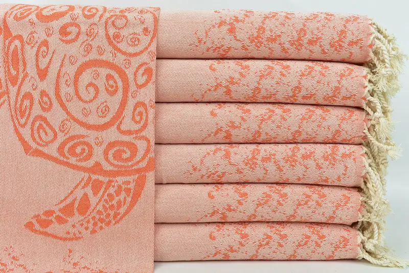 36x18 Cotton Carretta Patterned Towel, Personalized Kitchen Towel, Boyfriend Gift, Embroidery Towel, Bathroom Towels, Turkish Tea Towel, Family Gift - 2