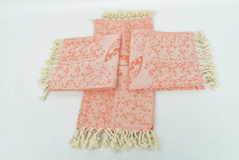 36x18 Cotton Carretta Patterned Towel, Personalized Kitchen Towel, Boyfriend Gift, Embroidery Towel, Bathroom Towels, Turkish Tea Towel, Family Gift - 7