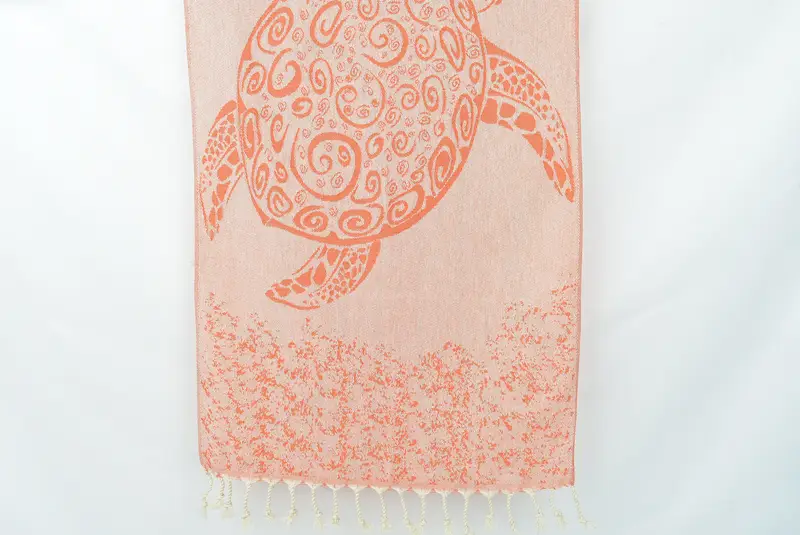 36x18 Cotton Carretta Patterned Towel, Personalized Kitchen Towel, Boyfriend Gift, Embroidery Towel, Bathroom Towels, Turkish Tea Towel, Family Gift - 1