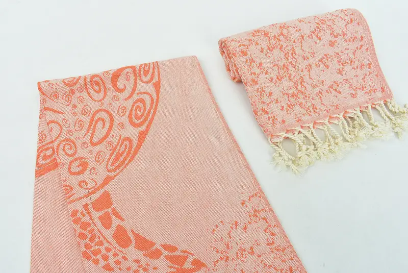 36x18 Cotton Carretta Patterned Towel, Personalized Kitchen Towel, Boyfriend Gift, Embroidery Towel, Bathroom Towels, Turkish Tea Towel, Family Gift - 8