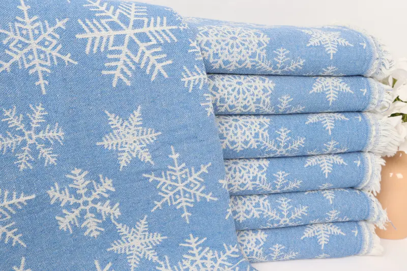 Bachelorette Party Decorations, Bridesmaid Favors, Best Friend Gift, Bachelor Party Favors, 80x40 Cotton Snow Design Towel, Bridesmaid Gift Towel - 2