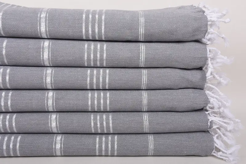 Personalized Turkish Towel, Bachelorette Party Favor, 70x40 Cotton Striped Towel, Turkish towel, Organic Cotton Towel, Bachelorette Party Gifts - 3