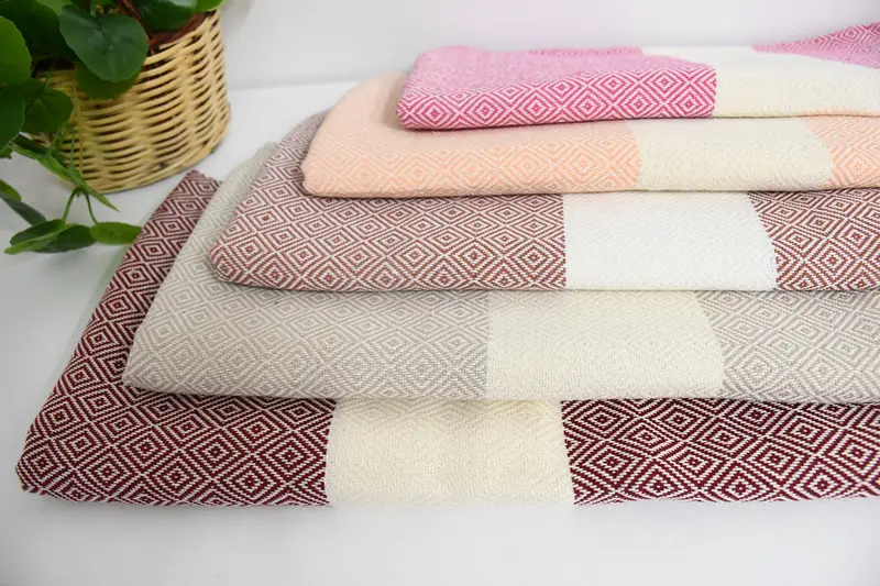 36x20 Cotton Diamond Towel, Bridal Shower Favors, Bridesmaid Gifts, Turkish Hand Towel, Best Friend Gift, Monogram Hand Towel, Christmas Hand Towel - 6