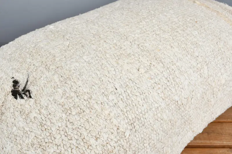 Gift Pillow, Turkish Pillow, 16x24 Beige Cushion Case, Pillow for Sofa, Custom Cushion, Sustainable Pillow Cover, Ottoman Cushion Case, Pillow Sham - 3