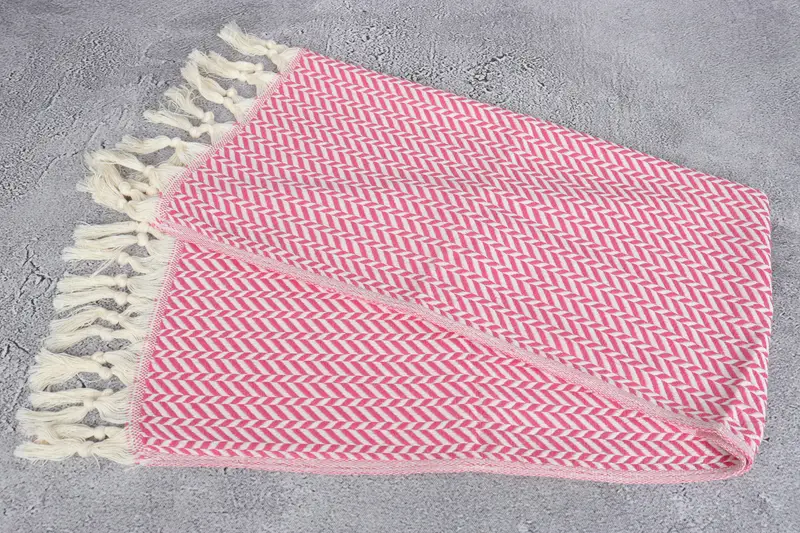 Personalized Gifts, Wedding Gift For Bride, Summer Towel, 36x18 Cotton Chevron Towel, Kitchen Towel, Home Decor Gifts, Monogram Kitchen Towel - 6