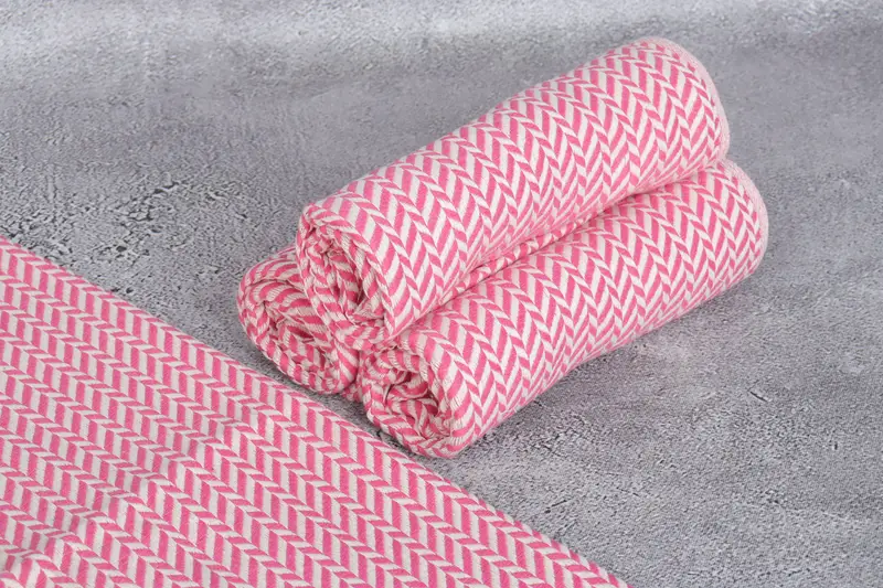 Personalized Gifts, Wedding Gift For Bride, Summer Towel, 36x18 Cotton Chevron Towel, Kitchen Towel, Home Decor Gifts, Monogram Kitchen Towel - 8