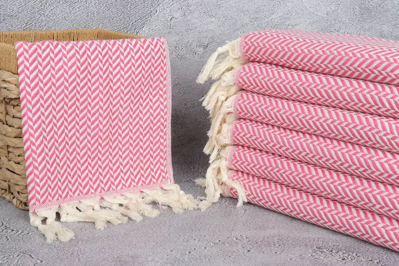 Personalized Gifts, Wedding Gift For Bride, Summer Towel, 36x18 Cotton Chevron Towel, Kitchen Towel, Home Decor Gifts, Monogram Kitchen Towel - 3