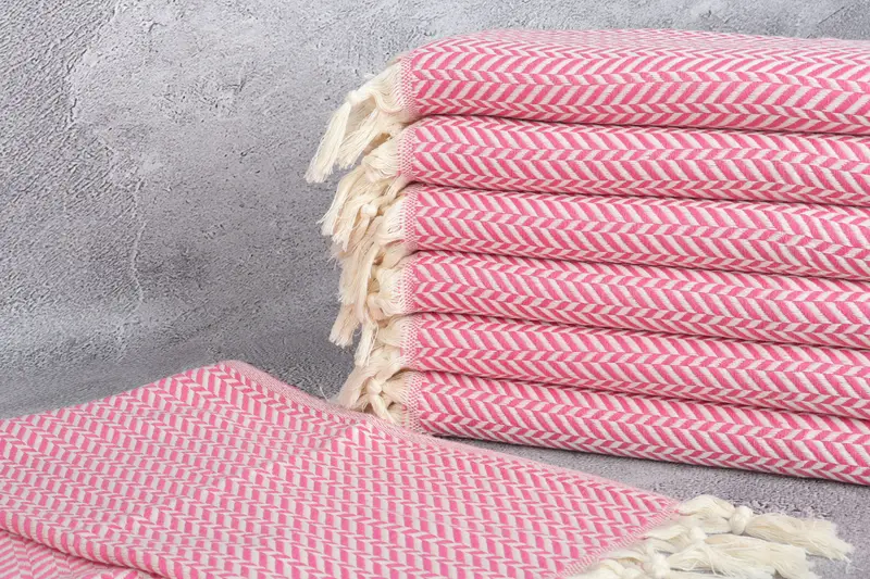 Personalized Gifts, Wedding Gift For Bride, Summer Towel, 36x18 Cotton Chevron Towel, Kitchen Towel, Home Decor Gifts, Monogram Kitchen Towel - 2