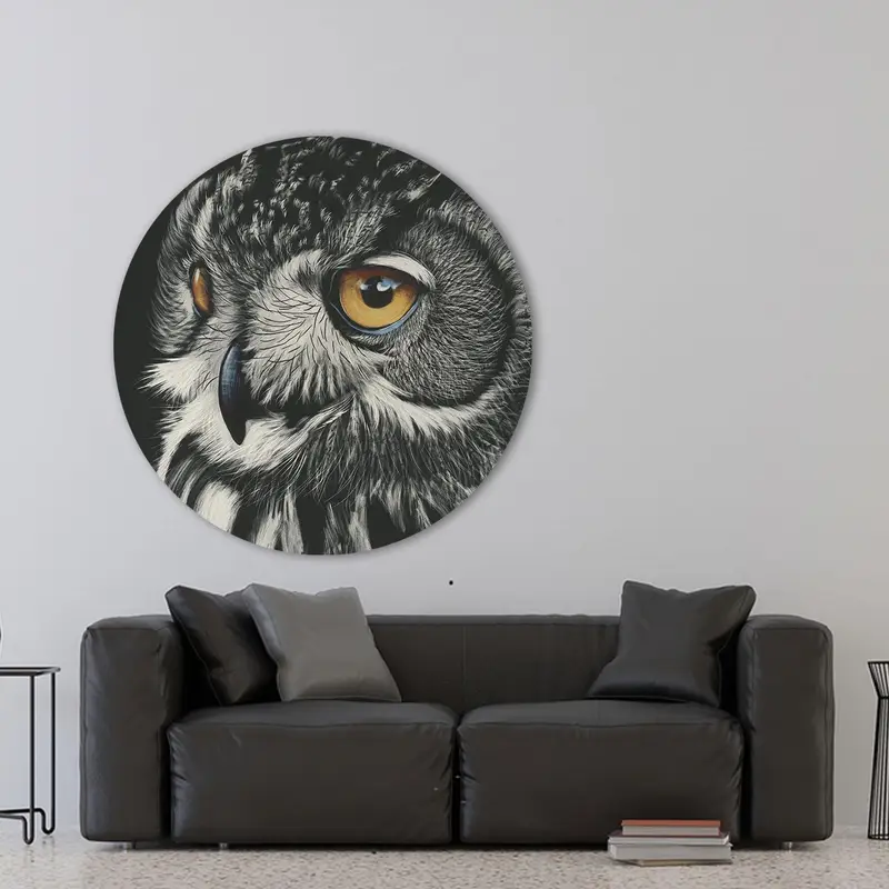 Elegant Printed Glass for Loft, Man Cave, Office, Farmhouse