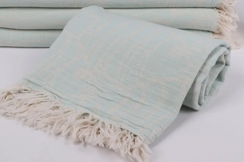 70x36 Cotton Fish Design Towel, Personalized Gift, Sand-resistant towel, Personalized Bridesmaid Gift, Personalized Gift For Her, Summer Gift Ideas - 5