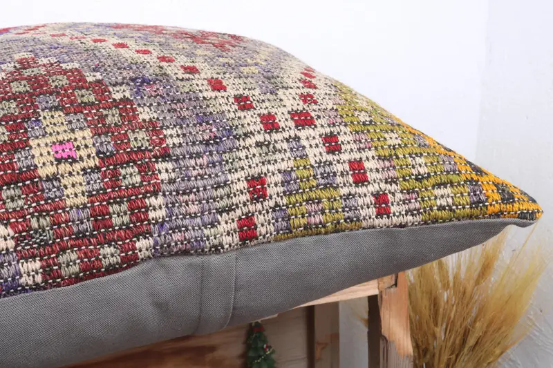 Antique Pillows, 28x28 Blue Cushion Case, Nomadic Pillow Sham, Cushion, Chair Cushion Cover, Vintage Kilim Pillow, Vintage Kilim Throw Pillow - 6