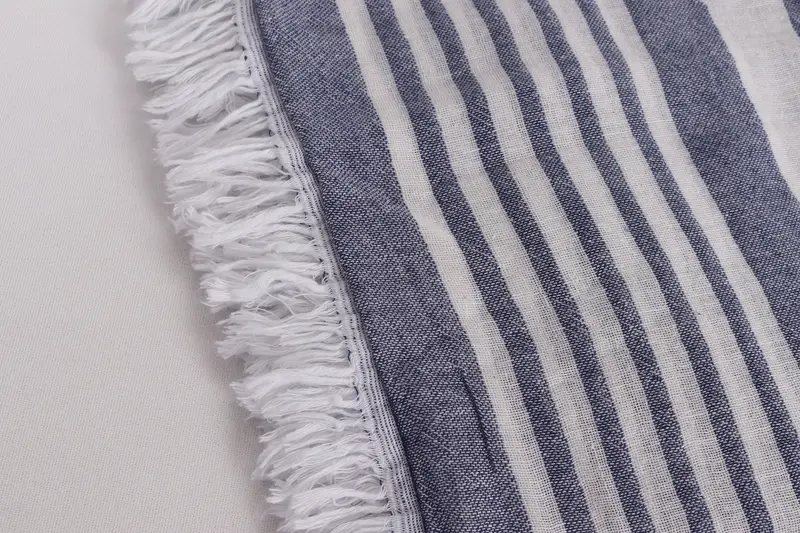 Bridesmaid Gifts, Organic Beach Blanket, Birthday Gift, Custom Wedding Gifts, Woven Blanket, Extra Large Tablecloth, 84x60 Cotton Patterned Towel - 7
