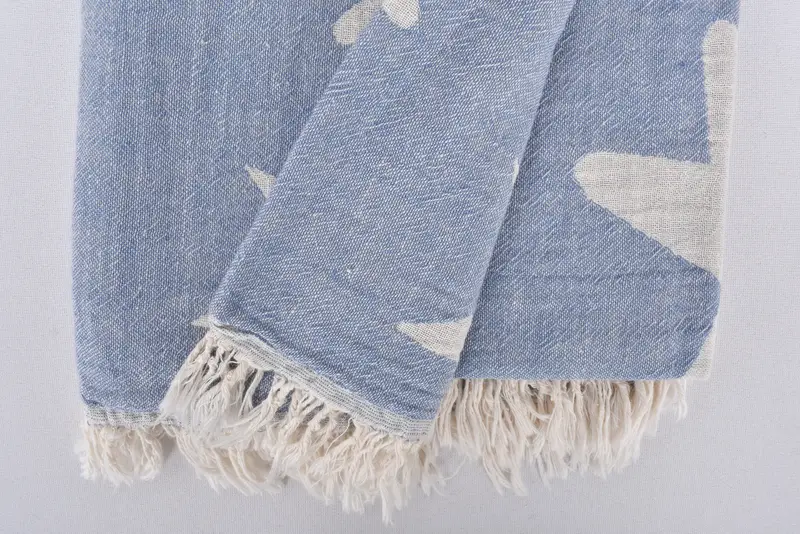 Bachelorette Party Decorations, Monogrammed Turkish Towel, Organic Turkish towel, Gift For Mom, 68x36 Cotton Star Design Towel, Beach Towel Gift - 7
