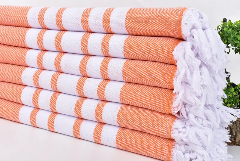 Handmade Gift, Absorbent Turkish towel, Custom Name Towel, 68x36 Cotton Chevron Towel, Bachelorette Party Gifts Bridesmaids, Gift For Him - 3