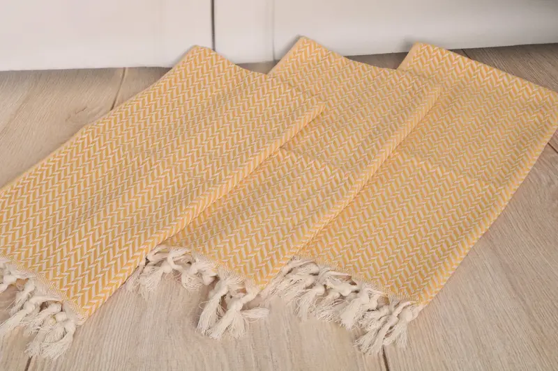 Summer Towel, Boyfriend Gift, Bachelorette Gifts, Wedding Gift, 36x18 Cotton Chevron Towel, Personalized Dish Towel, Personalized Gifts, Summer Gift - 6