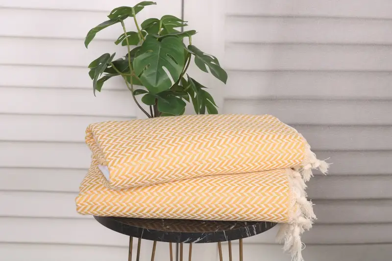 Summer Towel, Boyfriend Gift, Bachelorette Gifts, Wedding Gift, 36x18 Cotton Chevron Towel, Personalized Dish Towel, Personalized Gifts, Summer Gift - 3