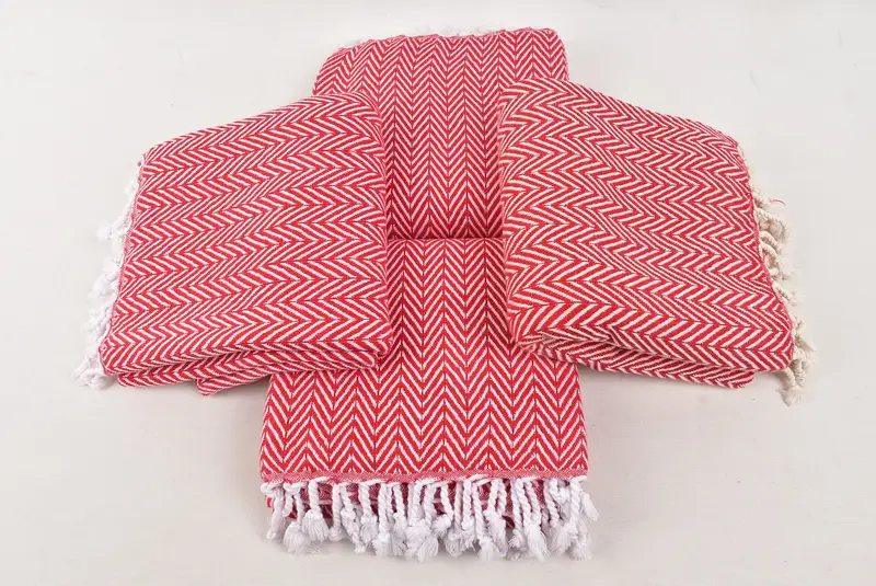 Personalized Wedding Gift, Bachelorette Party Items, Hammam Towel USA, Peshtemal Towel, Customized Towels, Custom Gift, 68x40 Cotton Zig zag Towel - 6