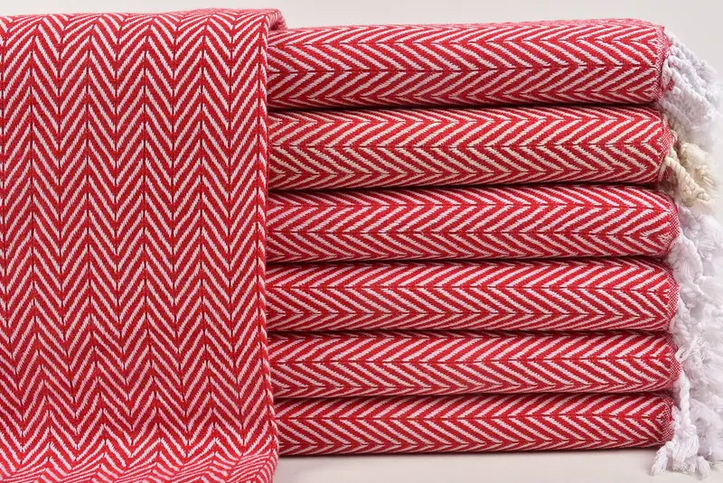 Personalized Wedding Gift, Bachelorette Party Items, Hammam Towel USA, Peshtemal Towel, Customized Towels, Custom Gift, 68x40 Cotton Zig zag Towel - 1