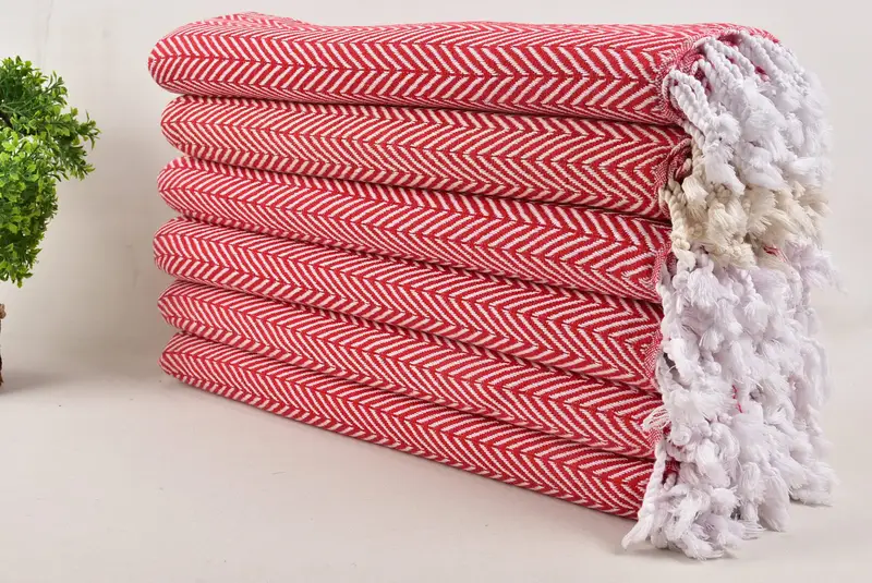 Personalized Wedding Gift, Bachelorette Party Items, Hammam Towel USA, Peshtemal Towel, Customized Towels, Custom Gift, 68x40 Cotton Zig zag Towel - 3