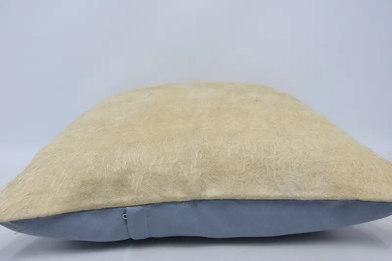 Pillow Cover, 28x28 Beige Cushion, Vintage Kilim Throw Pillow, Kilim Cushion Sham, Ethnical Kilim Rug Pillow, Handmade Rug Seat Cushion Case - 5
