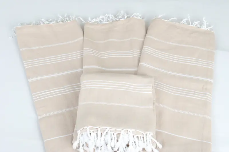 Woven Blanket, 96x80 Cotton Striped Towel, Personalized Gift, Turkish Blanket Throw, Housewarming Gift, Custom Shower Curtain, Custom Wedding Gifts - 5