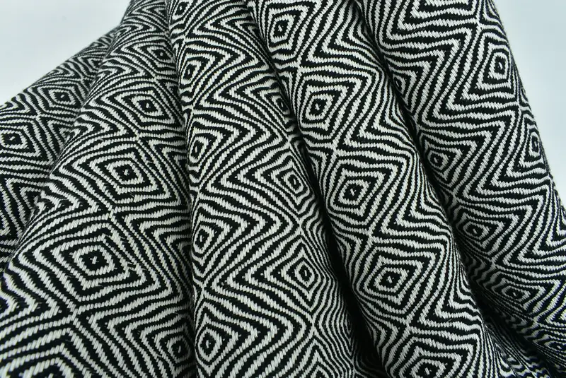 70x40 Cotton Zigzag Diamond Towel, Bridesmaid Gift, Custom Wedding Gift, Cotton towel, Valentines Day Gift, Travel Towel, Turkish Towel Personalized - 5