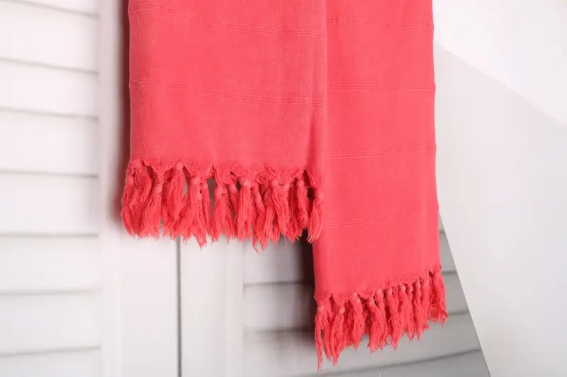 Scarf Towel, 68x36 Cotton Stonewashed Towel, Turkish hand towel, Bachelorette Party Gifts, Boyfriend Christmas Gift, Holiday Towel, Beach Towel Gift - 8