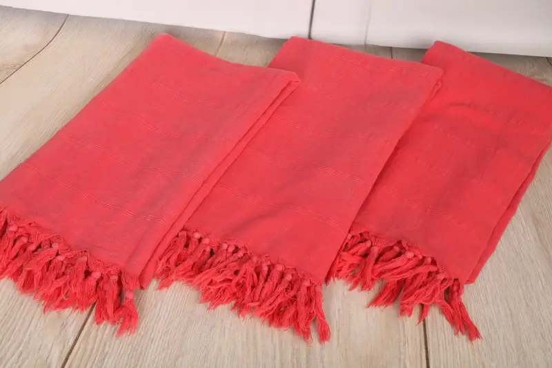 Scarf Towel, 68x36 Cotton Stonewashed Towel, Turkish hand towel, Bachelorette Party Gifts, Boyfriend Christmas Gift, Holiday Towel, Beach Towel Gift - 6
