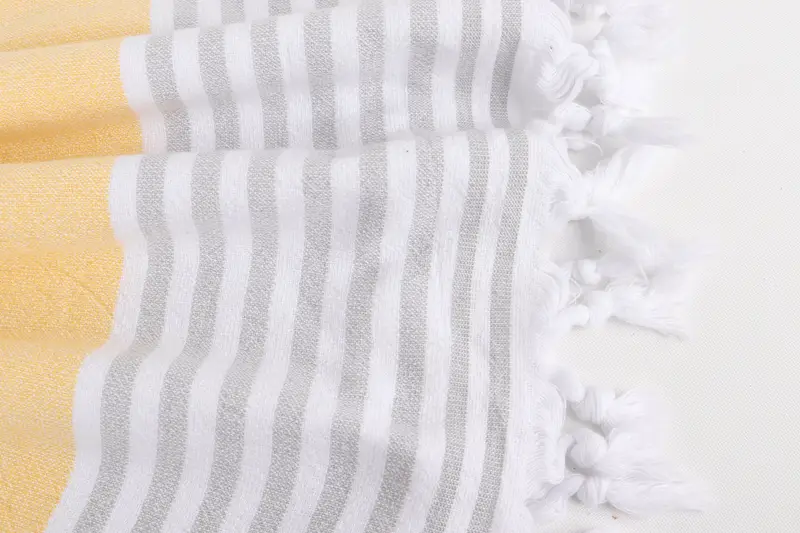 Gift For Him, Bridal Gifts, Monogram Turkish Towel, Quick-Dry Beach Towel, Florida Bachelorette Party Favors, 68x36 Cotton Striped Terry Towel - 8