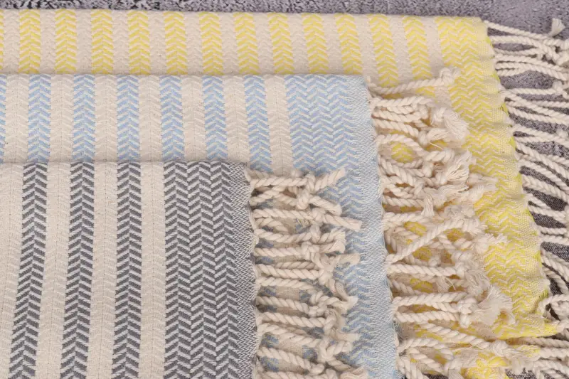 Custom Hand Towel, Personalized Gifts, Custom Wedding Gifts, Turkish Hand Towel, 40x18 Cotton Striped Towel, Hand Size Towels, Bachelorette Towel - 6