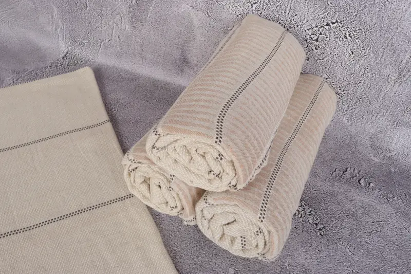 Customized Turkish Towel, Bachelorette Party Favors, Decorative Towel, Monogram Beach Towel, Memorial Gift, Custom Gift, 70x40 Cotton Striped Towel - 8