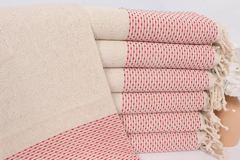 Handtücher für Handgröße, 40x20 Baumwollpolka Punkt Handtuch, Badezimmertücher, türkisches Geschirrtuch, Fitnesshandtuch, türkisches Handtuch, Bio -Geschirrtuch, Sommergeschenk - 1
