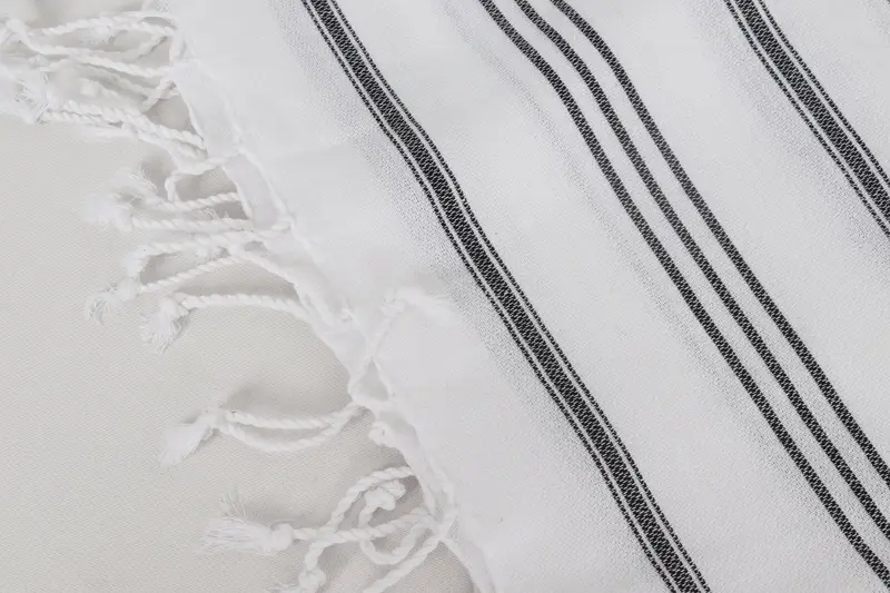 40x24 Cotton Striped Towel, Organic Towel, Boyfriend Gift, Small Bath Towels, Bathroom Towels, Gift For Her, Wedding Favors, Wedding Shower Gift - 7