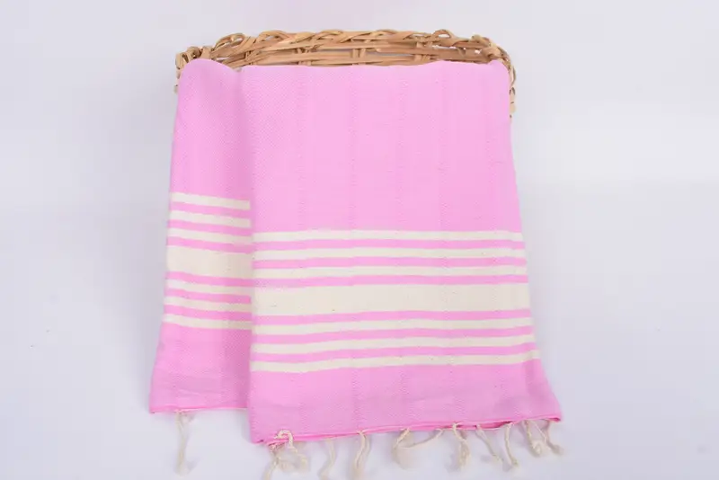 64x36 Cotton Striped Towel, Embroidered Towel, Bridesmaid Gifts, Bachelorette Gifts, Embroidered Beach Towel, Birthday Gift, Bulk Order Towel - 5