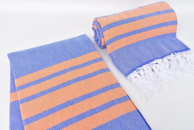 68x36 Cotton Chevron Towel, Spa Gift, Bachelorette Party Decorations, Bachelorette Party Gift, Eco-Friendly Turkish Towel, Lightweight towel - 7