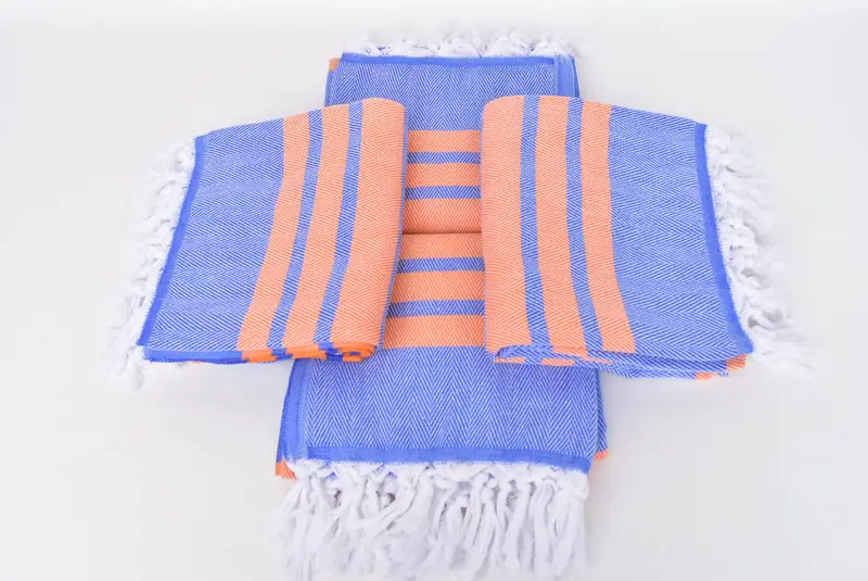 68x36 Cotton Chevron Towel, Spa Gift, Bachelorette Party Decorations, Bachelorette Party Gift, Eco-Friendly Turkish Towel, Lightweight towel - 6
