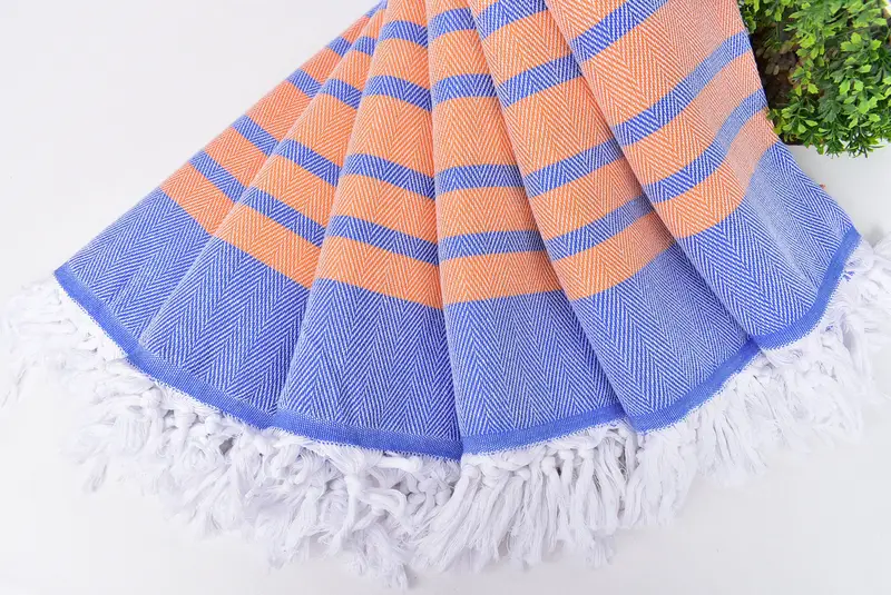 68x36 Cotton Chevron Towel, Spa Gift, Bachelorette Party Decorations, Bachelorette Party Gift, Eco-Friendly Turkish Towel, Lightweight towel - 4