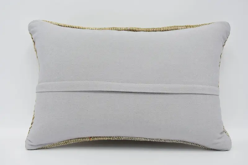 Gift Pillow, Pillow, Boho Pillow, Patio Pillow Cover, Garden Pillow Case, 16x24 Beige Cushion, Antique Pillows, Authentic Pillow Cover - 6